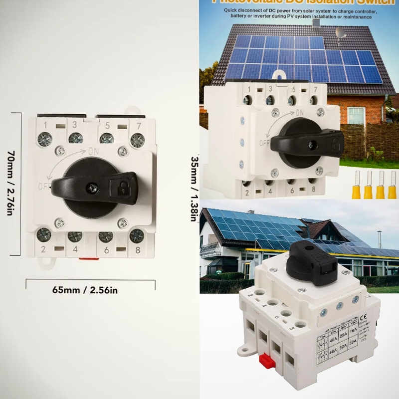 Outdoor Power Disconnect - Premium 4P 1000V 32A DC İzolatör