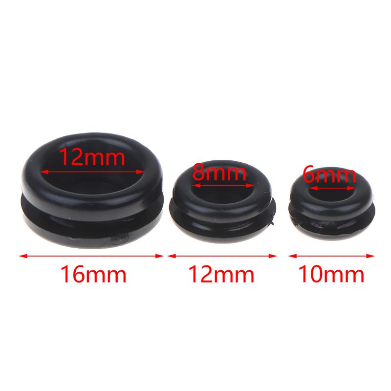 Outdoor Power Grommet - 10/20 adet kauçuk Grommet güvenlik duvarı