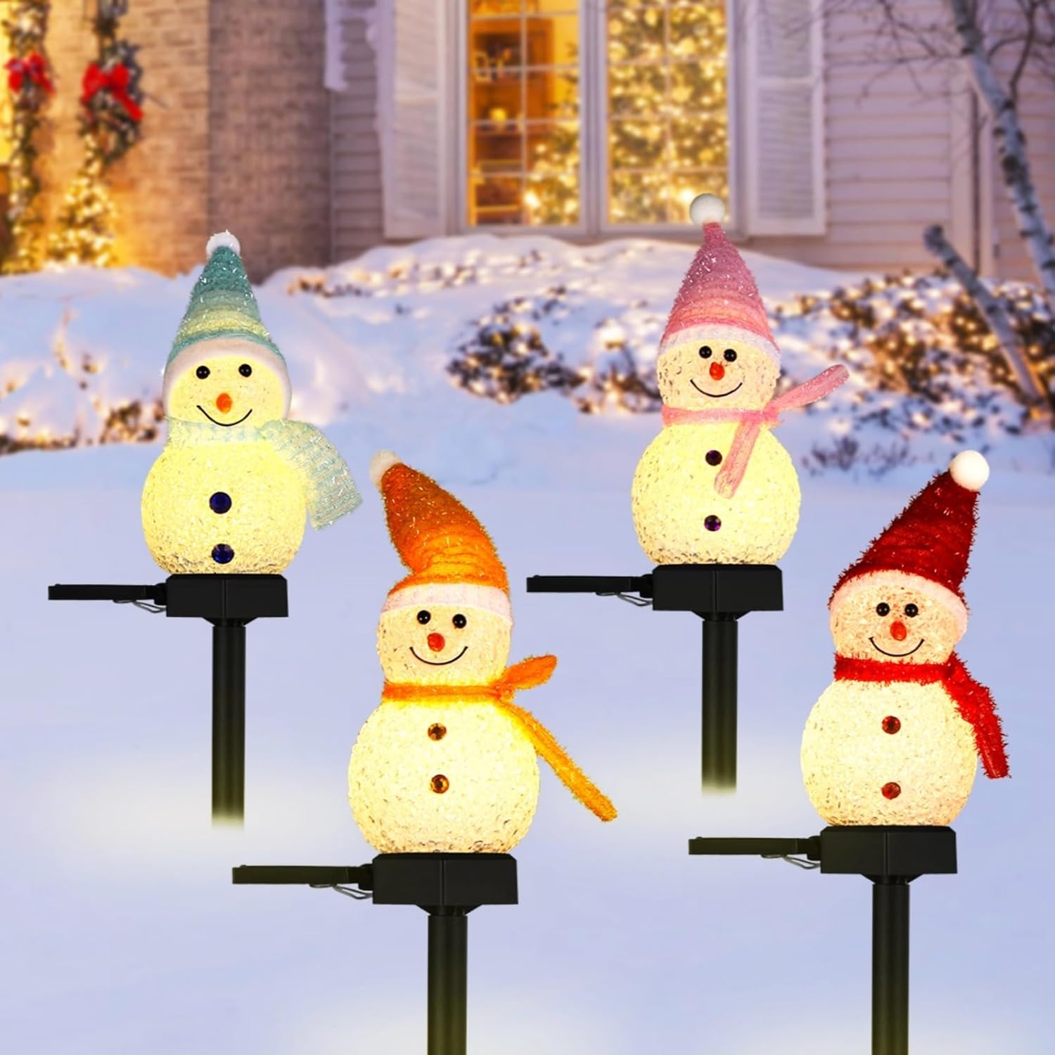 LED Kardan Adam Güneş Enerjili - Outdoor Solar Power Xmas Lights incelemesi ve fiyatı