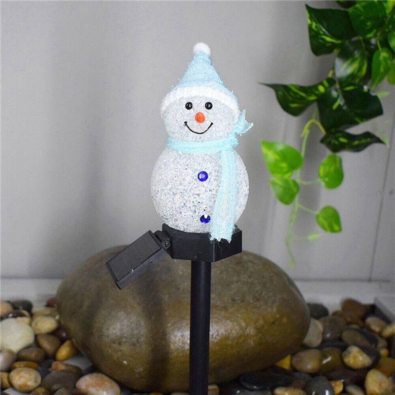 Yeni 4X Kardan Adam Güneş Işık - Outdoor Solar Power Xmas Lights incelemesi ve fiyatı