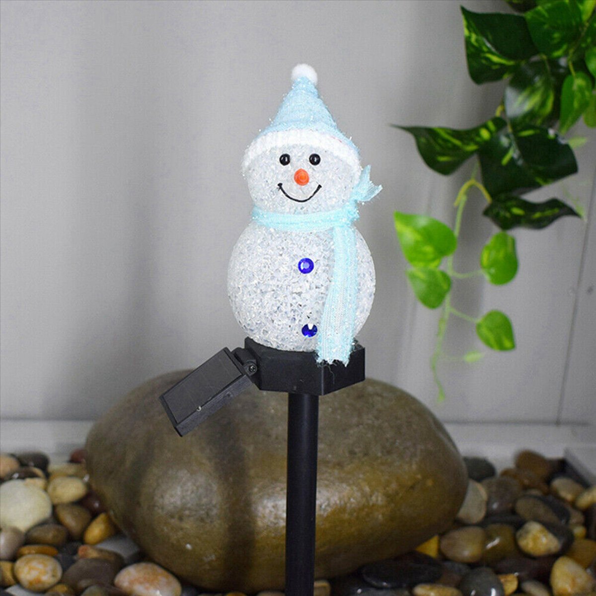 Yeni 4X Kardan Adam Güneş Işık - Outdoor Solar Power Xmas Lights incelemesi ve fiyatı