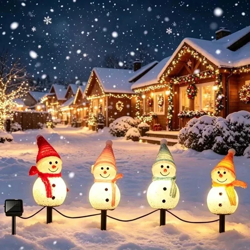 Güneş Enerjili Kardan Adam Bah - Outdoor Solar Power Xmas Lights incelemesi ve fiyatı